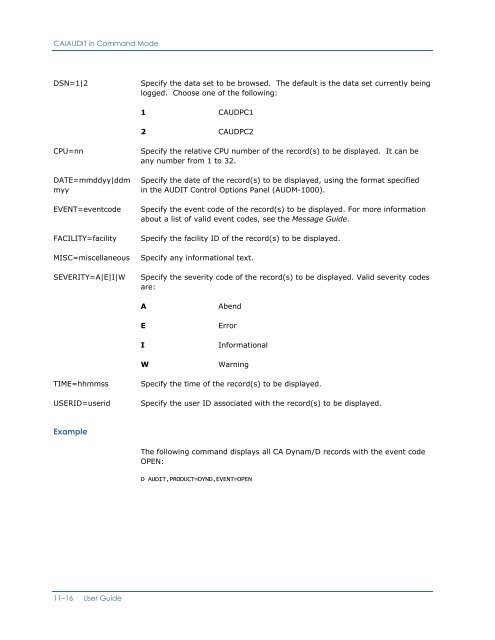 CA Dynam for VSE User Guide