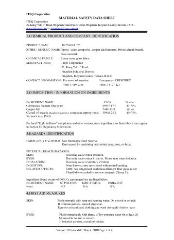 IT258GA1 TC MSDS.pdf - Tapco Circuit Supply