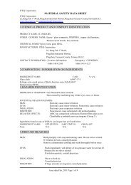 IT150DA BS MSDS.pdf - Tapco Circuit Supply