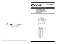 9302-CGX Coin Changer Installation Instructions - (Coinco) Europe