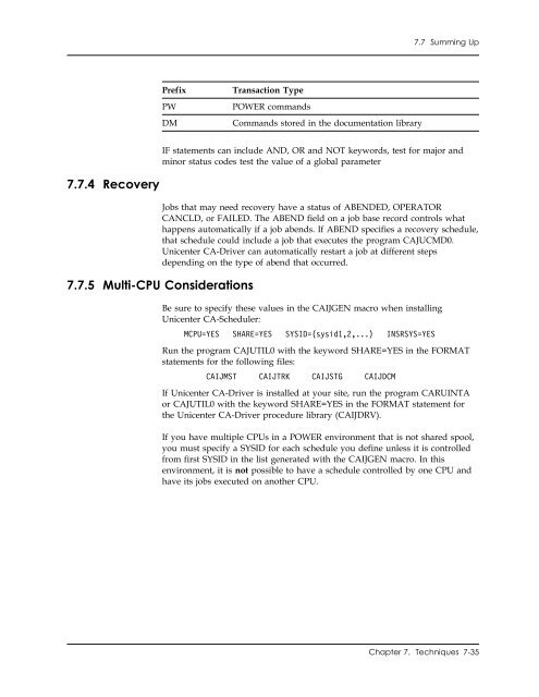 Unicenter CA-Scheduler Job Management for VSE User Guide