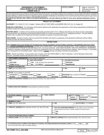 dd form 137 3 parent dd form 137 6 dependency statement full time student 21 dd form 137 3 parent dd form 137 6 dependency statement full time student 21