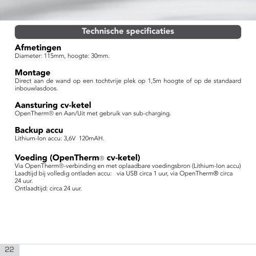 Installatiehandleiding De Slimme Thermostaat 