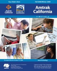 What is Amtrak California?