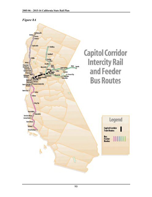 California State Rail Plan 2005-06 to 2015-16