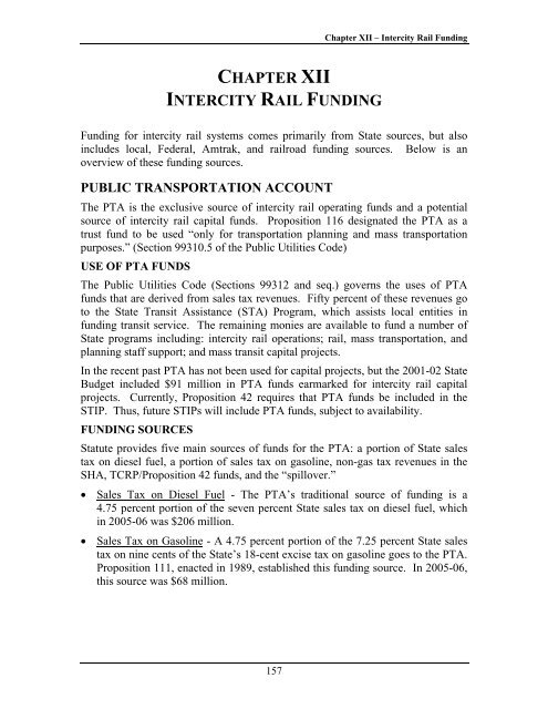 California State Rail Plan 2005-06 to 2015-16