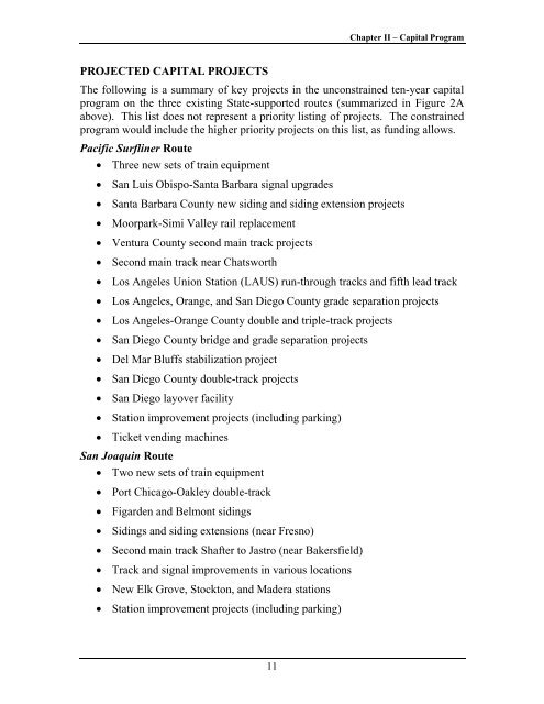 California State Rail Plan 2005-06 to 2015-16