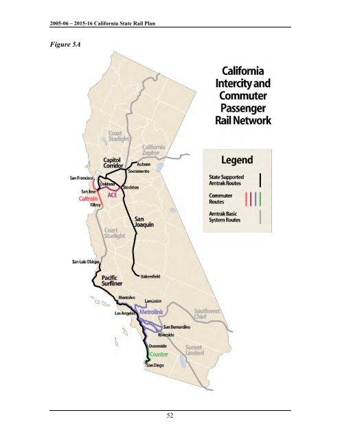 California State Rail Plan 2005-06 to 2015-16