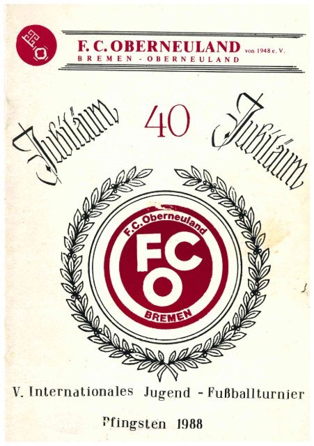 40 Jahre FC Oberneuland