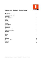 De nieuwe Radio 1 2007 najaar DEF - VAR