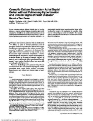 Cyanotic Ostium Secundum Atrial Septal Dkfect without Pulmonary ...