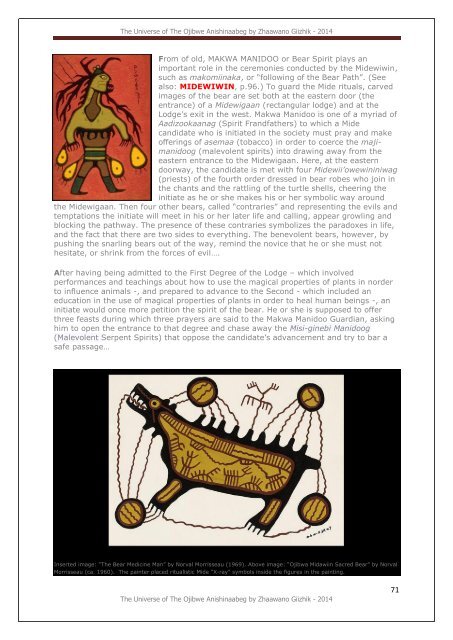 The Universe Of The Ojibwe Anishinaabeg, an illustrated glossary by Zhaawano Giizhik*