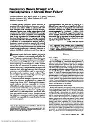 Respiratory Muscle Strength and