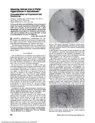 Bleeding Varices Due to Portal Hypertension in Sarcoidosis*