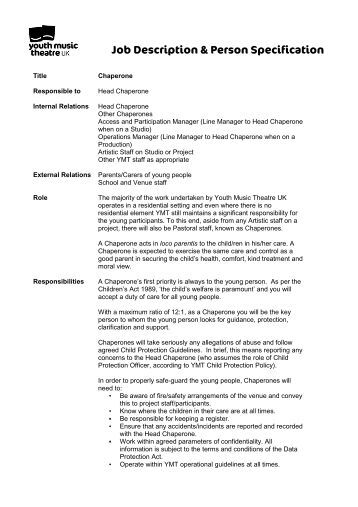music manager job description