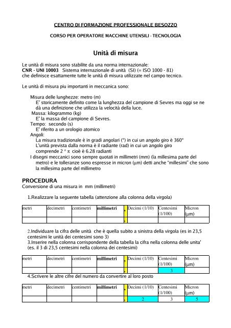 Unit di misura