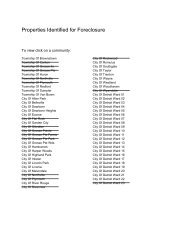 Properties Identified for Foreclosure - Bid4Assets.com