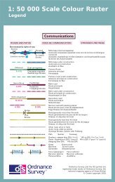 1 50 000 Scale Map Symbols Mapzone Ordnance Survey