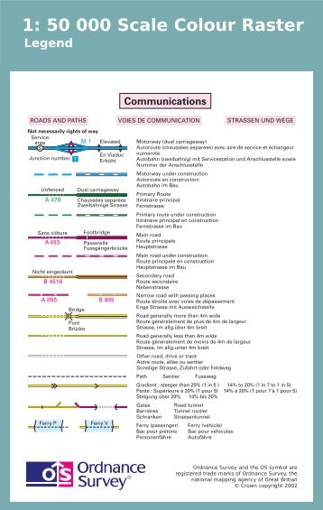 3.4Mb PDF: 1:50 000 scale raster: legend - Digimap