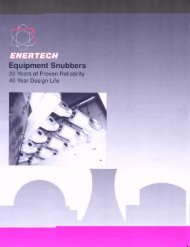 Enertech Equipment Snubbers (2.1mb)