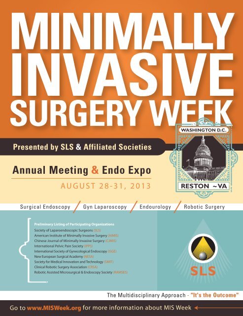 Download the MIS Week 2013 Brochure - Laparoscopy Today