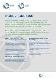 ECDL / ICDL CAD