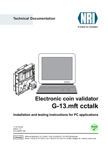 G-13.mft cctalk - National Rejectors Inc. GmbH