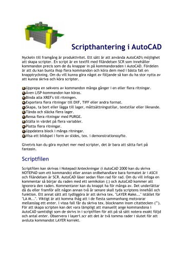 Scripthantering i AutoCAD - JTB World