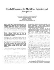 Parallel Processing for Multi Face Detection and ... - ResearchGate