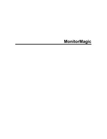 MonitorMagic - Tools4Ever.com