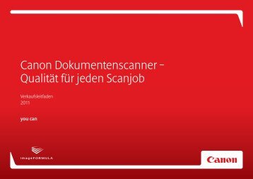 Canon Dokumentenscanner – Qualität für jeden Scanjob