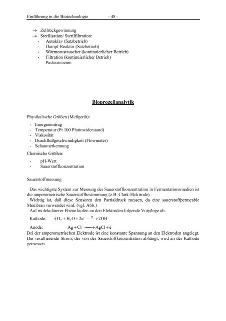 Bioprozesstechnik - TCI @ Uni-Hannover.de