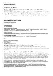 Spongia-Silicea Phcp® Salbe - Meine Gesundheitsapotheke