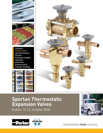 Sporlan Thermostatic Expansion Valves - icemeister.net