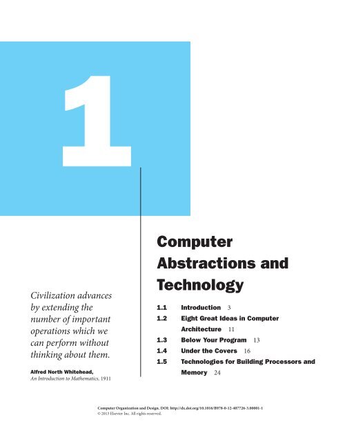 Computer Organisation and Design (2014)
