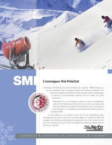 L'enneigeur Kid PoleCat - Snow Machines, Inc.