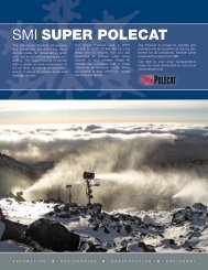 SMI SUPER POLECAT - Snow Machines, Inc.