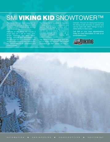 Download Kid Viking Literature - Snow Machines, Inc.