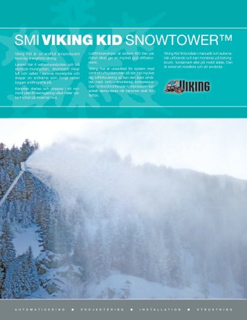 SMI VIKING KID SNOWTOWERâ¢