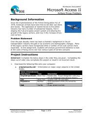 Airfare Prices Problem - Computer Science 101 - West Virginia ...