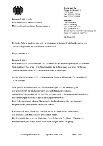 Rede im PDF Format zum Download - Dagmar G. WÃ¶hrl