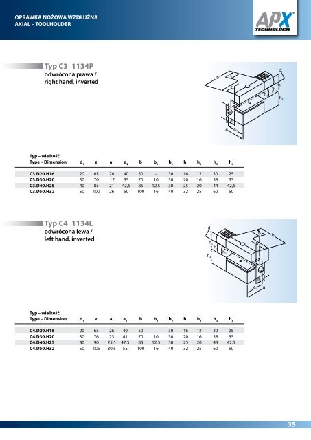 Katalog wyrobÃ³w APX w wersji pdf.