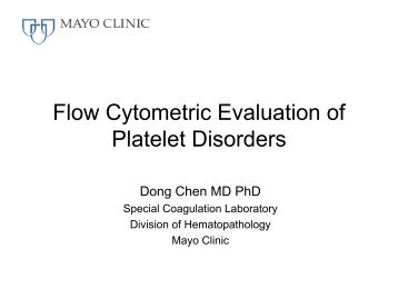 Platelet Function Analysis by Flow Cytometry - NASCOLA