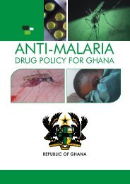 Anti-Malaria Drug Policy - Ghana Health Service