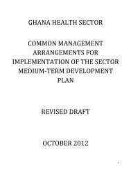 REVISED CMA III - Ministry of Health