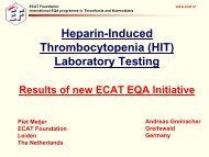 ECAT Foundation www.ecat.nl International EQA ... - NASCOLA