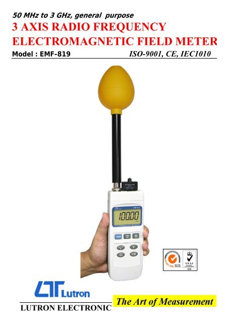 EMF-819 Emf Tester - Test and Measurement Instruments CC