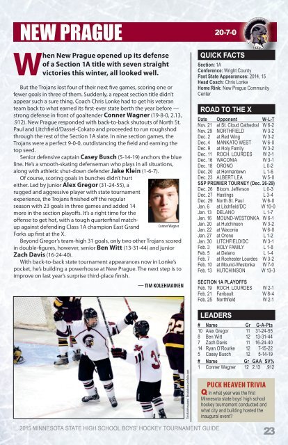 MN Hockey Mag Special Tournament Edition