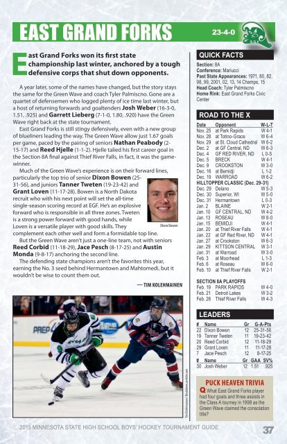 MN Hockey Mag Special Tournament Edition