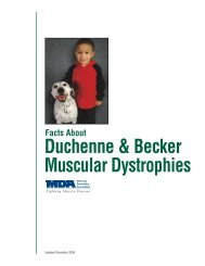 Facts About Duchenne and Becker Muscular Dystrophies